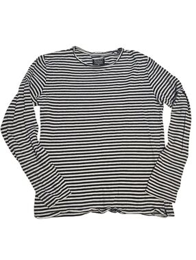DStruct Navy & White Striped Long Sleeve Tee